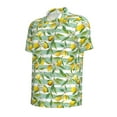 thumbnail image 4 of Wukai Lemon Men’s Polo Shirts,Quick-Dry Athletic Shirt,Classic Fit Shirts-3X-Large, 4 of 8