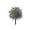 purple, variant on 12" Artificial Wildflower Stakes Outdoor Faux Plastic Flowers for Garden, Patio Decor
