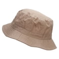thumbnail image 3 of Running Rugby Logo Embroidered Pigment Dyed Bucket Hat - Khaki OSFM, 3 of 5
