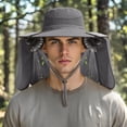 thumbnail image 2 of Kcolen Sun Hats for Men Xxl Solar Powered Wide Brim Sun Hat with Built-in Fan and Neck for Outdoor Heat, 2 of 5