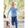 thumbnail image 2 of 4Th Of July Happy Long Sleeve Toddler -Image by Shutterstock,  2 Toddler, 2 of 4