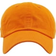 thumbnail image 2 of Washed Solid Cotton Dad Hat Adjustable Baseball Cap Polo Style, 2 of 8