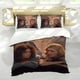 thumbnail image 5 of Ginny y Georgia Conjunto de sábanas temático, trío de piezas, cómodo y amigable con la piel, diseño único, regalo de decoración para el hogar para familiares, amigos y fans,140cm *210cm, 5 of 6