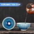 thumbnail image 4 of Taza de té de Kung Fu, mini taza maestra, hecha a mano, juego de té de cerámica de 90 ml, taza de té, taza de té torneada en un solo horno, 4 of 5
