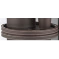thumbnail image 2 of Kraftware 68830 Plateau Cousu Marron 14 Pouces, 2 of 2