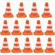 thumbnail image 1 of Mini Cono Triangular de 14 Piezas, Seguridad SimulacióN SeñAles Estacionamiento en Carretera ObstáCulo, PequeñAs, 1 of 5