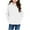 White, variant on OGLCCG Kids Girls Fuzzy Fleece Hoodies Casual Winter Warm Pullover Hooded Sweatshirt Loose Soft Hooded Tops with Pocket 5-15 Years
