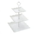 thumbnail image 4 of Plato de fruta de tres capas de estilo europeo, plato de fruta seca, bandeja de postre para té de la tarde, mesa de postres, soporte para pasteles de varias capas, mesa para pasteles, 4 of 5