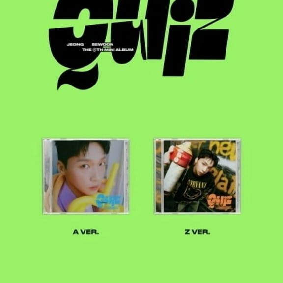 Jeong Se Woon - Quiz - Jewel Case Version - incl. 16pg Photobook, Photocard Mini-Folded Poster - Music & Performance - CD