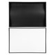 thumbnail image 5 of Bandeja de joyería apilable de cuero PU, bandeja para collares, bandeja organizadora de cajones para escaparate de collares, negro, 5 of 7