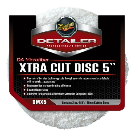 Meguiar's DMX5 5" DA Microfiber Xtra Cut Disc
