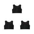 thumbnail image 4 of Chaleco moldeador de senos Sonducket camiseta sin mangas estirable ropa interior Trans para el pecho reforzada Negro, 4 of 6