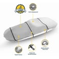 thumbnail image 3 of Seal Skin Covers Whaler Boat Cover, Waterproof UV Resistant, Fits 12'-13'L x 72"W (beam), 3 of 9