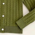 thumbnail image 4 of KyCheLot Girls' Knitted Cardigan Crew Neck Long Sleeve Button down Schoolwear Lightweight Comfy Soft Sweaters, 4 of 5
