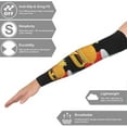 thumbnail image 4 of Men Women Hamburger Fries Cola Compression Arm Sleeves Cover Arms For Tattoo Cover Up Cooling Sports Sleeve, 4 of 7