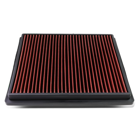 DNA Motoring AFPN-067-RD RS / IS / RC Reusable & Washable Replacement High Flow Drop-in Air Filter (Red) Fits select: 2013-2016 LEXUS IS, 2013-2016 LEXUS GS