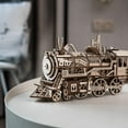 thumbnail image 3 of Kit de Modèle en Bois à Engrenages Mécaniques Locomotive ROKR LK701, 3 of 5