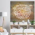 thumbnail image 3 of Design Art - Happy Holidays Christmas Tree Ball shaped, 3 of 5