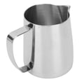 thumbnail image 3 of Jarra humeante de leche expreso, taza para espumar leche y café, jarra para espumar leche, café con leche, taza artística con leche creada magistralmente, 3 of 9