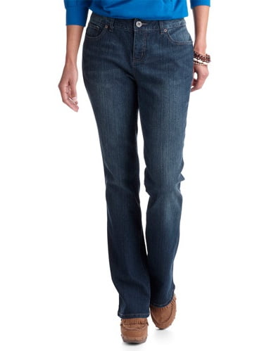 faded glory velvet touch bootcut jeans