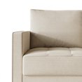 thumbnail image 4 of Castle Place Classic Linen Upholstered Armchair, Beige, 4 of 7