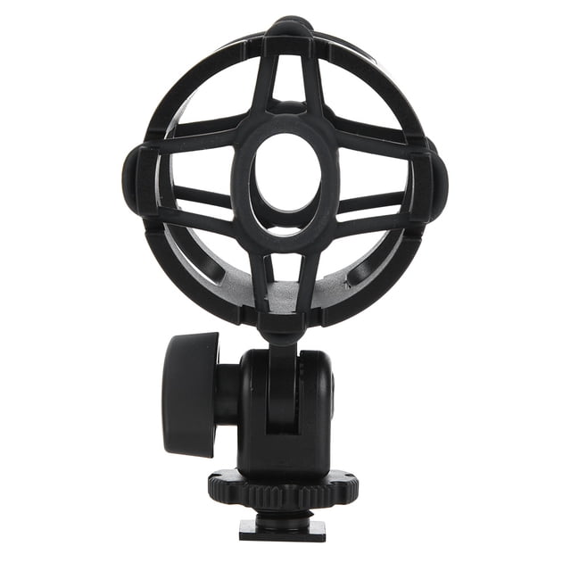 Abrazadera a prueba de golpes para micrófono, soporte de plástico universal para micrófono, soporte a prueba de golpes para micrófono, soporte para micrófono de precisión