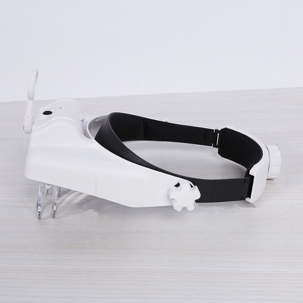 ABS 5-Lens Long Standby Glasses Magnifier 31 Multiples Magnifying Glass Magnifier Soldering Loupe Embroidery Part