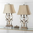thumbnail image 5 of Safavieh Table Lamp in Gold with Beige Shade (Set of 2), 5 of 5