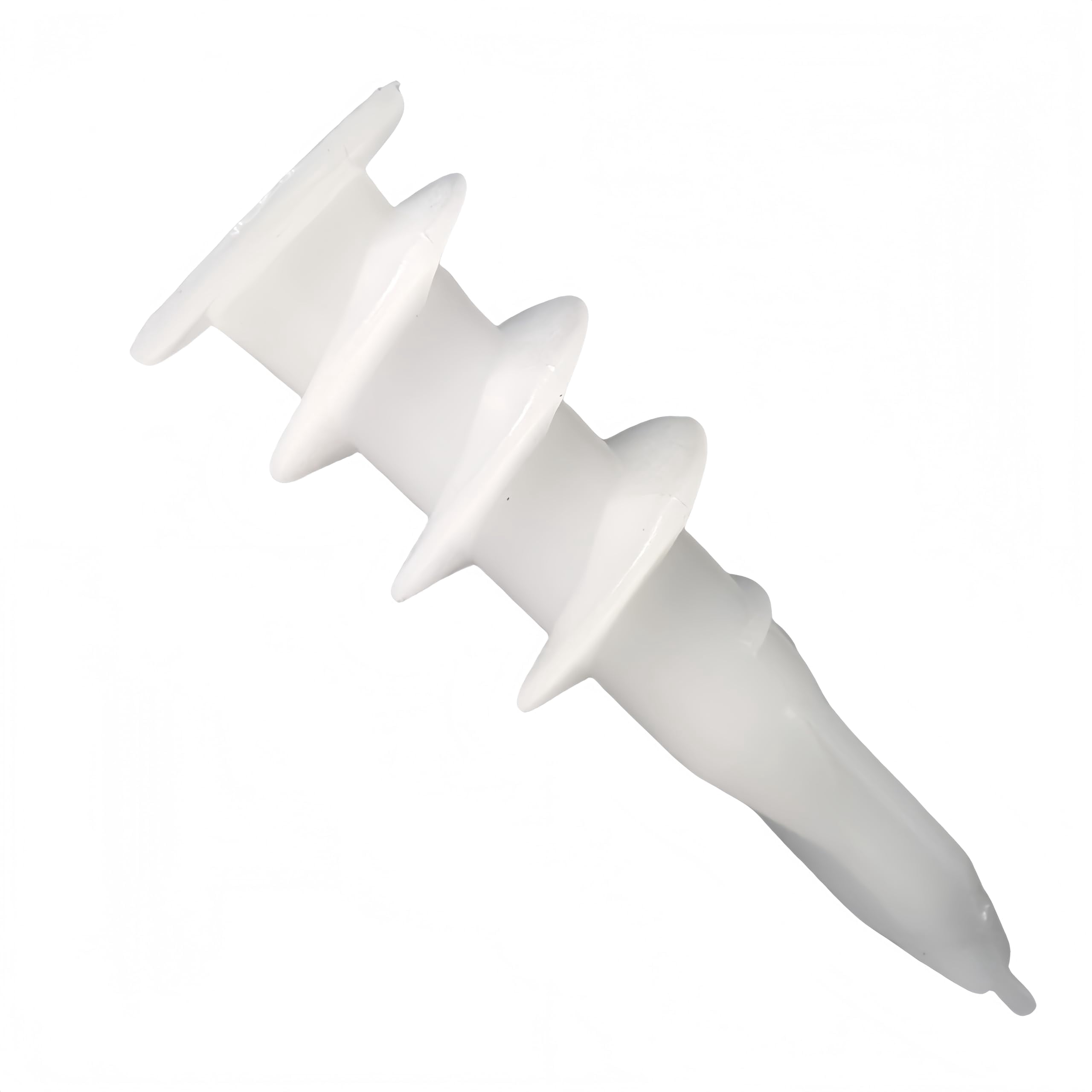 #8 Self-Drilling Drywall Anchors with Zinc-Plated Screws-10 Pack