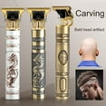 thumbnail image 2 of MesaSe 1 Set Hair Hair Clipper Zero Blade Distance Sharp Cutter  Stuck Hair Delicate Pattern Retro Push Cutter Hair Shaver Cutting Machine Hair Salon Supply, 2 of 10