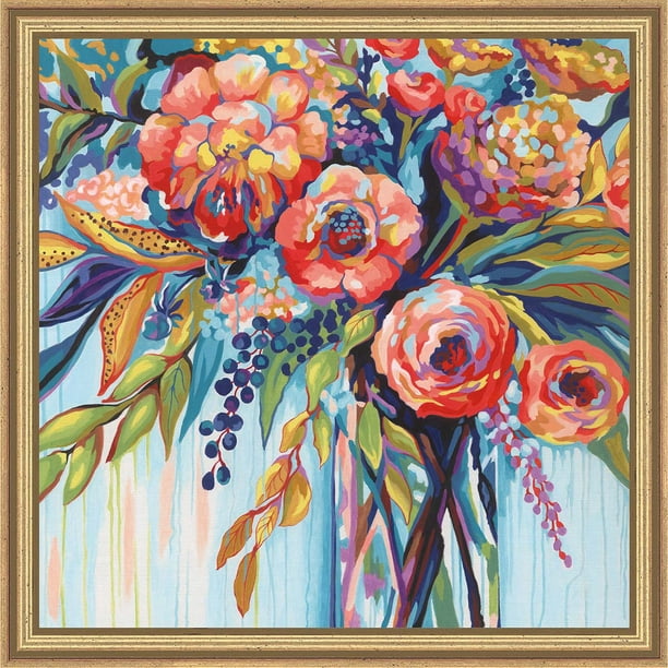Paintworks® Floral Celebration Paint-by-Number Kit - Walmart.com ...