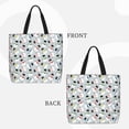 thumbnail image 2 of Easygdp Colorful Hat Snowman Bolsa Tote para Mujer, Bolso de Hombro para Trabajo, Playa, Viajes, Compras y Supermercado, 2 of 7