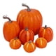 thumbnail image 2 of 7x Calabazas artificiales Espuma Artesanía Trabajo hecho de para mesa de comedor festiva , AMARILLO Yotijar calabaza, 2 of 8