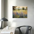 thumbnail image 3 of COMIO  Vintage Landscape Wall Art Wildflower Field Meadow Painting Prints Nature Rustic Country Canvas Pictures Farmhouse Wall Decor Framed, 3 of 4