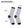 thumbnail image 2 of Naloa Blue Dandelion Kids Socks Unisex Kids and Toddlers' Crew Socks, ,1 Pairs, 2 of 5