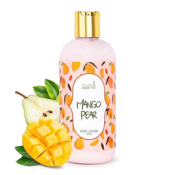 Firming Body Lotion For Women, Women's Luxury Scented Gifts and Presents, Mango Pear Body Lotion Perfect Gift for Him, Her Valentines Gift