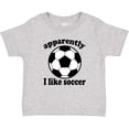 thumbnail image 3 of Inktastic Apparently I Like Soccer Boys or Girls Baby T-Shirt, 3 of 5