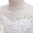 thumbnail image 6 of Delliss Lace Flower Girl Dress Tiered Princess Dress Sequin Tulle Dress Party Long Sleeve Tutu Dress, 6 of 9
