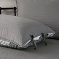 thumbnail image 2 of Izzovium 6-Piece Grey Reversible Plaid Daybed Cover Set, Twin Size with 15-inch Drop Bedskirt and Pillows, 2 of 21