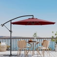 thumbnail image 1 of CazToi Parasol Déporté de Patio 10 Pi, Inclinaison 360°, Pare-Soleil, 1 of 12