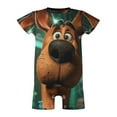 thumbnail image 5 of Scooby Doo Baby Boys Girls Rompers Short Sleeve One Piece Bodysuit Jumpsuits Infant Outfit Clothes 18-24M, 5 of 8
