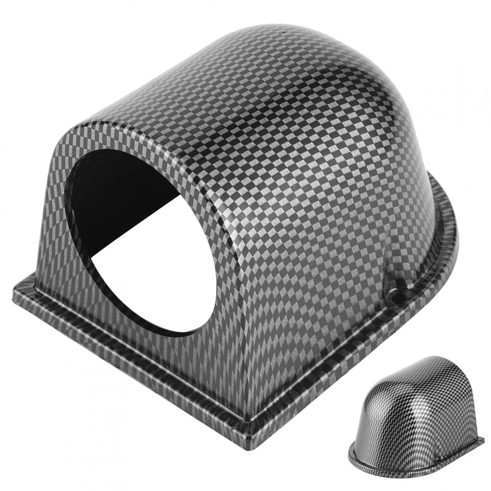 Gauge Pod, Carbon Fiber Style Single Hole Gauge Mount Cup Car Gauge