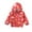 Red, variant on XEGLSBU Girls Fall Light Coat Children Fashion Cute Print Hooded Long Sleeve Hacket Zipper Hooded Windproof Coat Windbreaker Girls Size 8 Fall Light Coat Size 2-3 Years