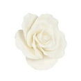 thumbnail image 3 of O'Creme Gumpaste Garden Roses Sugar Flower Set of 8 2 x 4 Sizes, White, 3 of 3