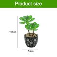 thumbnail image 2 of uds simulación de plantas suculentas en macetas, pequeños adornos creativos, plantas verdes artificiales, decoración interior, 2 of 5