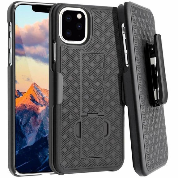 Rome Tech Apple iPhone 11 Pro Max Shell Holster Combo Case - Black