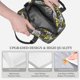 thumbnail image 3 of Easygdp White Retro Off-Road Vehicle Caja de Almuerzo para Mujeres y Hombres, Bolsa de Almuerzo Insulada, Bolsas Reutilizables Impermeables para Viajes, Trabajo y Picnics, 3 of 7