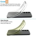 thumbnail image 6 of CoverON For Samsung Galaxy A35 5G Phone Case, Flexible Slim Lightweight TPU Minimal Cover, Clear, 6 of 7