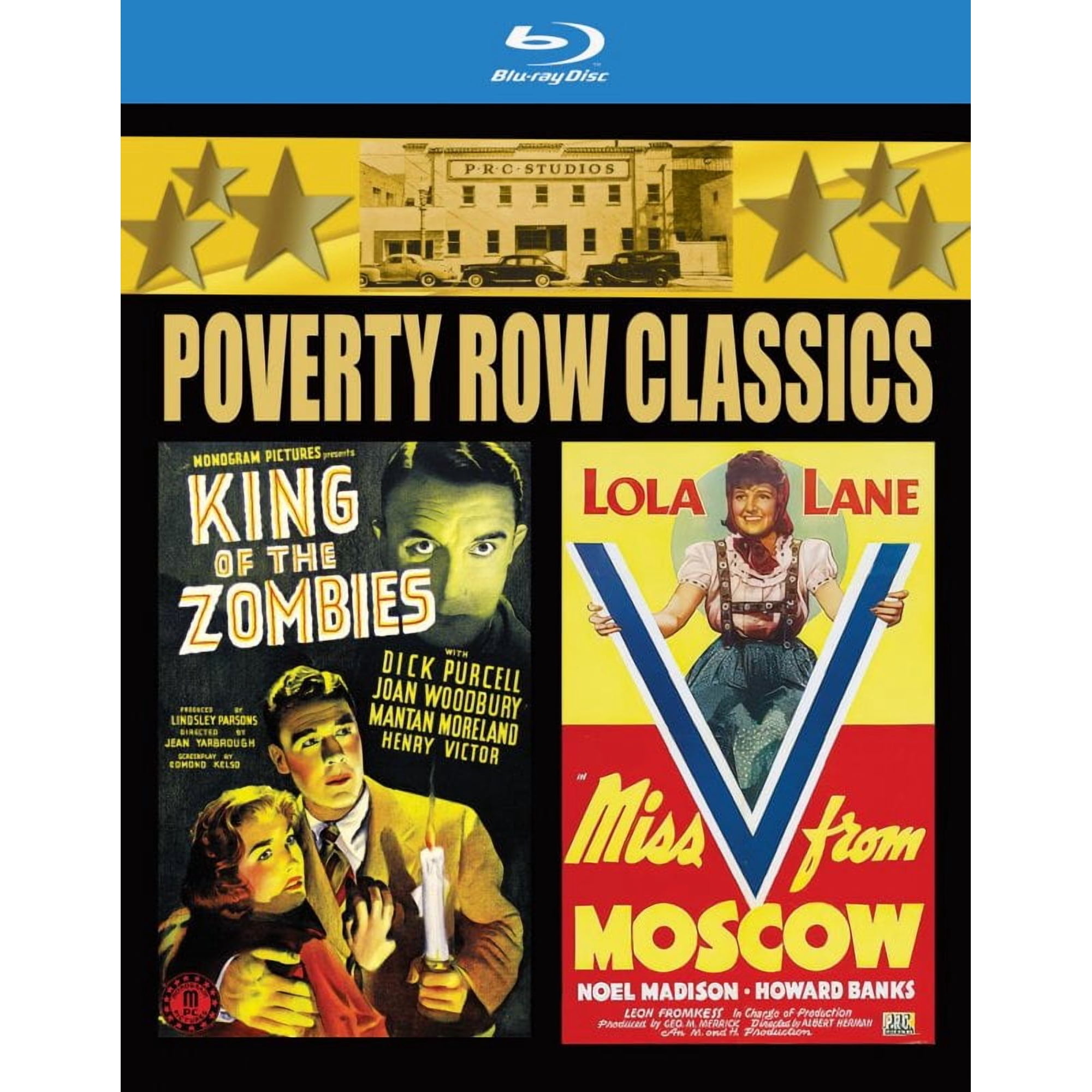 Poverty Row Classics Double Feature (King Of The Zombies & Miss V From Moscow) (Blu-ray)
