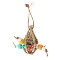 thumbnail image 4 of Yinanstore Bird Parrot Chew Toy Cage Accessory Turntable Stand Practicing Bird Toy Budgies Cockatiels Conures Parakeet Parrot Budgerigar, 4 of 8